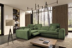 Bardzo wygodny narożnik elektrycznie rozkładany podnóżek