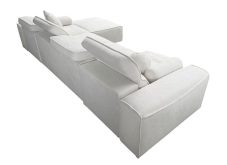 Narożnik z rozkładanym podnóżkiem z funkcją spania CHARLES 12 6