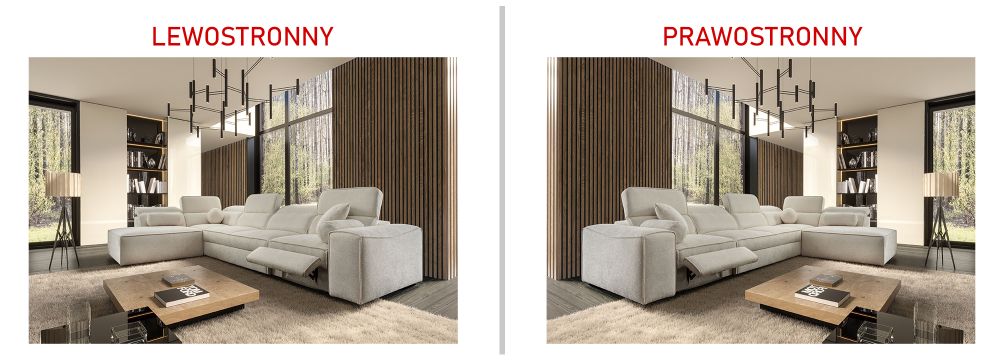 Narożnik z wysuwanym podnóżkiem elektrycznie z funkcją spania CHARLES 11 8