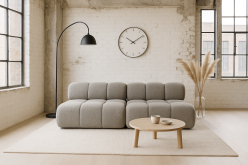 Szara sofa loftowa