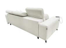 Cudowna sofa rozkładana do spania z gniazdem USB DOLCE 3