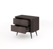 Szafka nocna ciemny brąz AACHEN 3