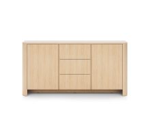 Dąb vicenza obła komoda szafki i szuflady 168 cm BALO 2