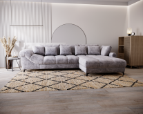 Narożnik zwielką powierzchnią spania