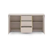 Kaszmir obła komoda szafki i szuflady 168 cm BALO 3