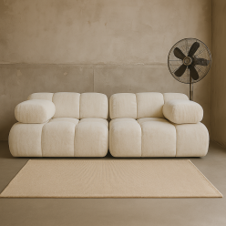 Modułowa sofa do siedzenia beżowa