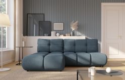 Rozkładany modny narożnik do salonu