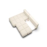 Narożnik z łagodnymi liniami z funkcją spania ALMIRO 4