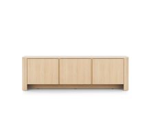 Obła szafka RTV dąb vicenza 168 cm BALO 2