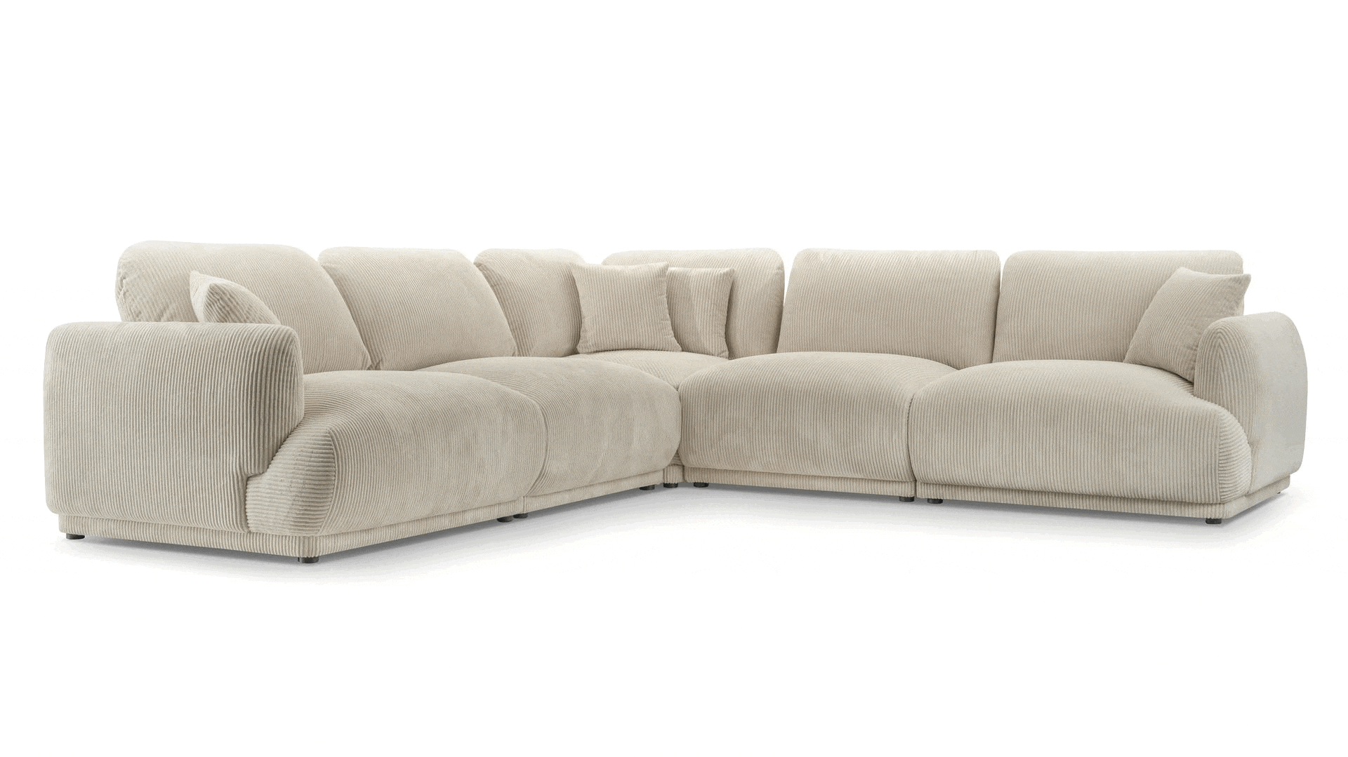 Sofa rogowa modułowa CHANTAL LUX 1