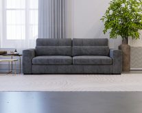 Sofa z funkcją spania sprężyna kieszeniowa