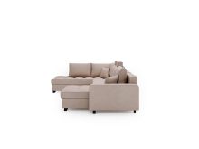 Wypoczynek w kształcie litery U z funkcją spania MANCHESTER 4