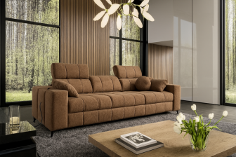 Cudowna sofa na sprężynach rozkładana do spania codzienego