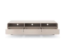 Kaszmirowa szafka RTV 180 cm na okrągłych nogach SILVIA 3