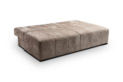 Kwadratowa kanapa na piance PUR z funkcją spania ZOJA 3