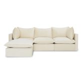 Sofa narożna modułowa z bardzo miękkim siedziskiem QUATTRO 3