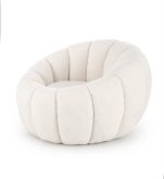 Wygodny fotel okrągły GASPAR 1