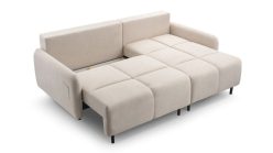 Mały narożnik na nogach z funkcją spania TOKYO 2