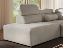 Narożnik U z dwoma pojemnikami funkcją spania AMADEUSZ 6 4