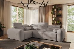 Narożnik z oparciem z dwóch stron z funkcją spania od producenta