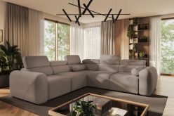 Symetryczny narożnik klasy premium z zagłówkami z funkcją spania PUMA