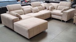 Narożnik z funkcją spania z gniazdem USB DOLCE 12 MIX 22