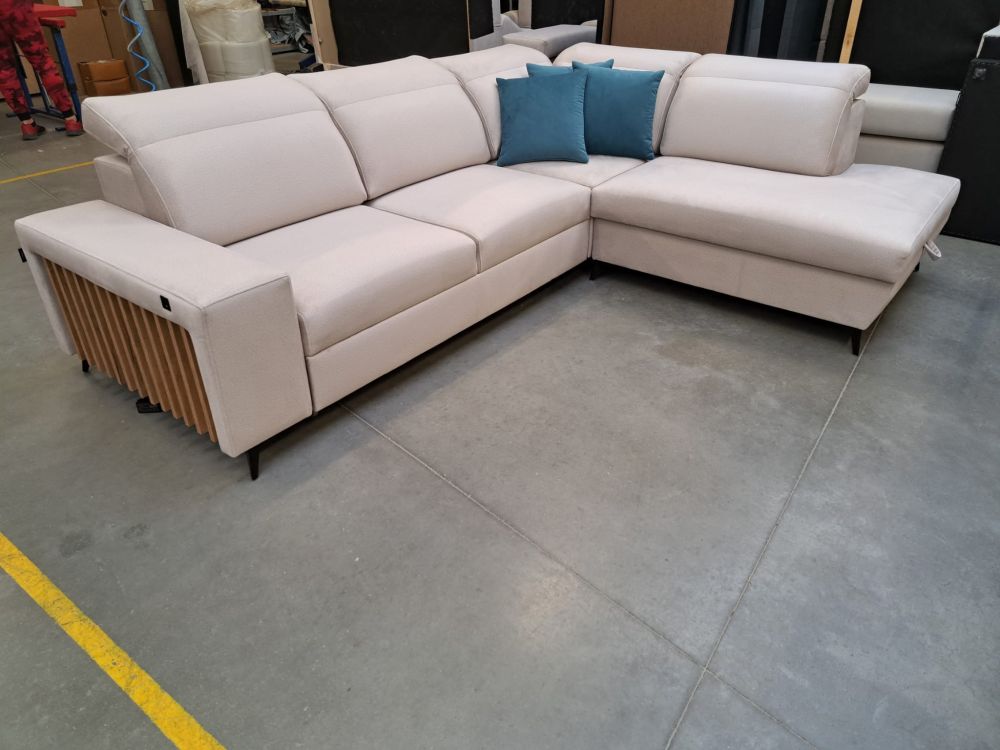 Narożnik z funkcją spania z USB LEMEL 1 18