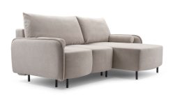 Niewielki narożnik z okrągłym siedziskiem z funkcją spania TEMPO 1