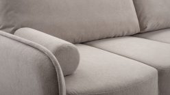 Niewielki narożnik z okrągłym siedziskiem z funkcją spania TEMPO 5