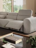 Sofa rogowa elektryczna z długim siedziskiem z fukncją spania AMADEUSZ 11 MIX 2