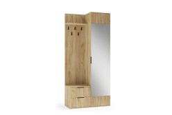 Nowoczesny mały zestaw do przedpokoju z siedziskiem i z lustrem