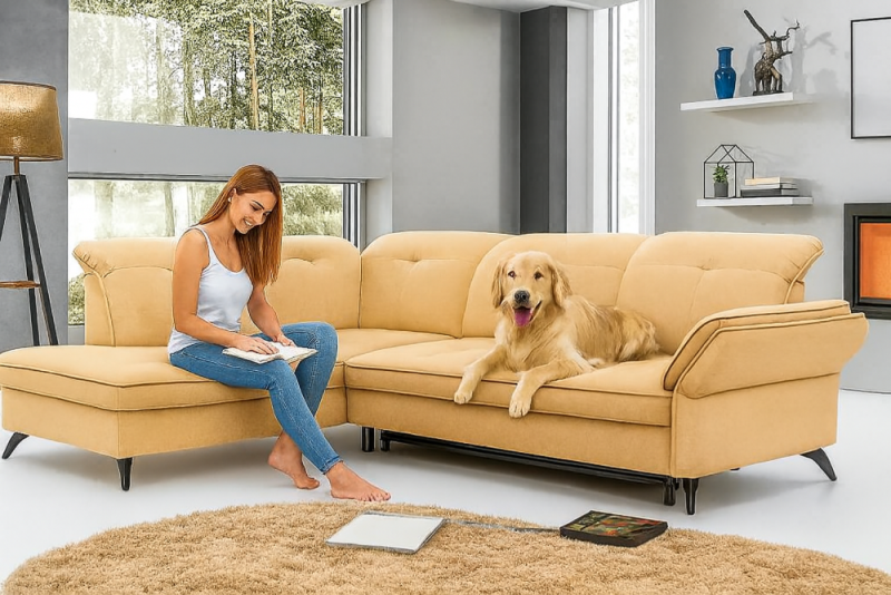 Jakie meble wybrać do mieszkania z psem, żeby ciągle nie sprzątać