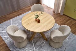 Modne krzesło fotel z funkcją obracania