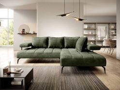 Awangardowa sofa narożnikkowa sterowana elektrycznie