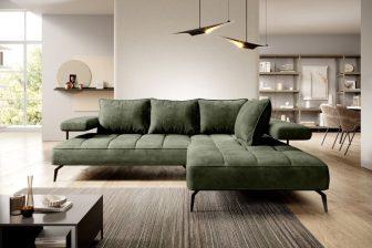 Awangardowa sofa narożnikkowa sterowana elektrycznie