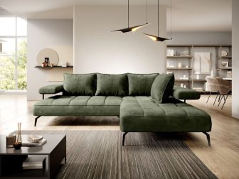 Awangardowa sofa narożnikkowa sterowana elektrycznie