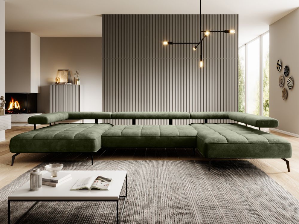 Awangardowa kanapa narożna U elektryczna MAVERICK 3 1