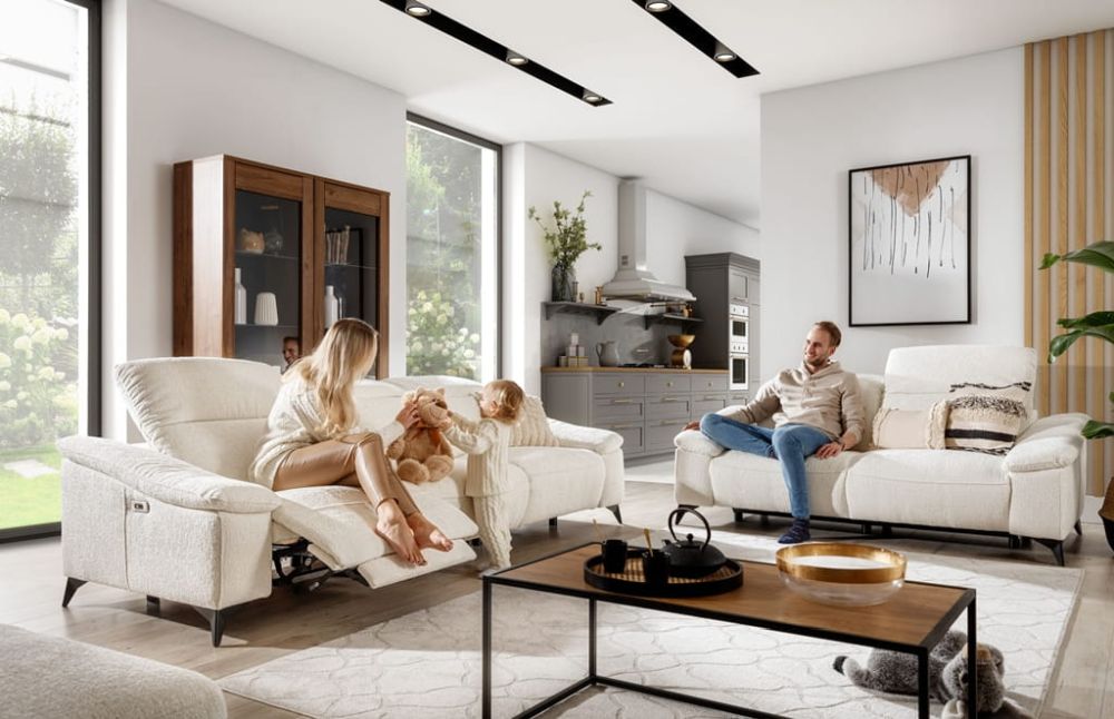 Duży narożnik z elektryczną funkcją relaks GRECO 1 4