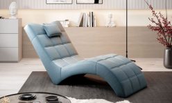 Ekskluzywny szezlong z przeszyciami LARENS 2