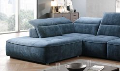 Elektryczna kanapa narożna z funkcją spania LORANO 2 2