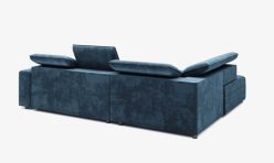 Elektryczna kanapa narożna z funkcją spania LORANO 2 4