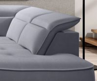 Elektryczna sofa rogowa w kształcie C ULISSE 3 6