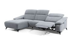 Kompaktowy narożnik z elektrycznym podnóżkiem i systemem relaks GRECO 2 2