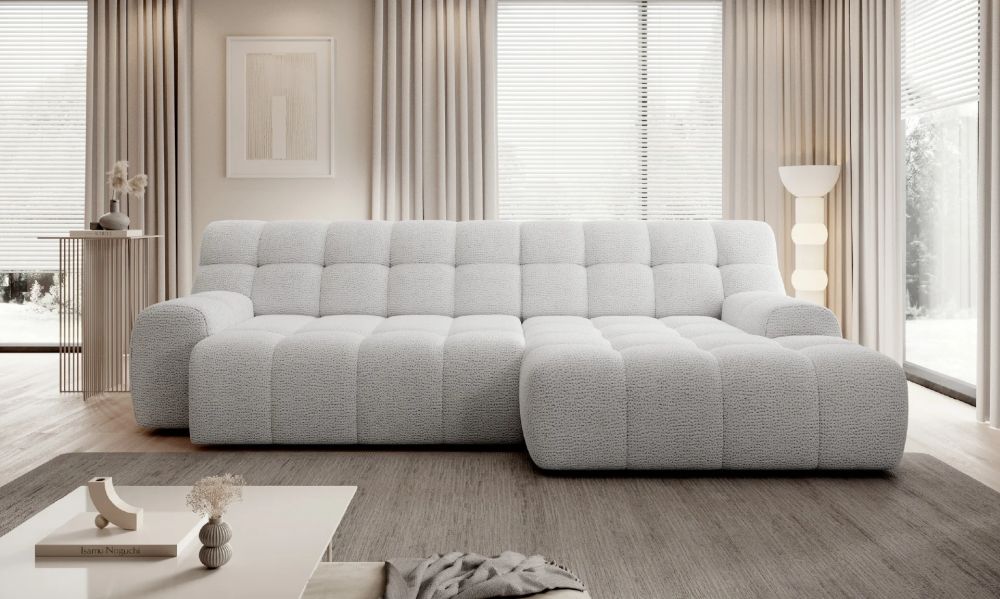 Luksusowy narożnik elektrycznie rozkładany