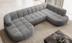 Narożnik w kształcie podkowy ze sterowaniem elektrycznym