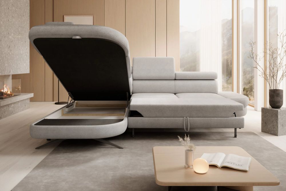 Prestiżowy narożnik z funkcją spania ESPACE 2