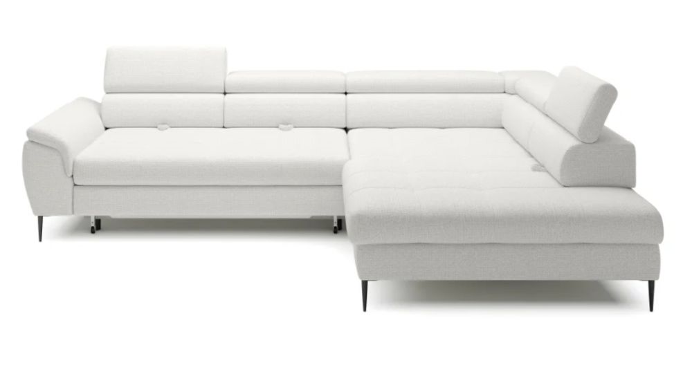 Narożnik z funkcją spania i regulacją oparć ETERNO 4