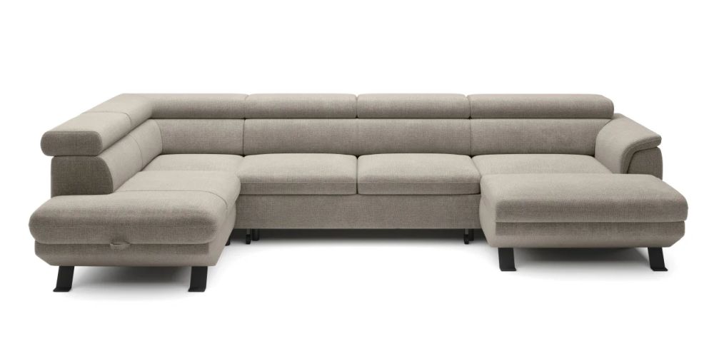 Narożnik U z funkcją spania RENZO 3 6