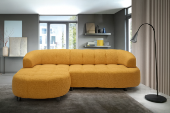 luksusowy narożnik z siedziskiem wysuwanym elektrycznie