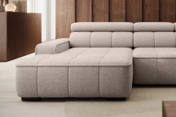 Narożnik z wysuwanym siedziskiem na prąd EMERALD 2